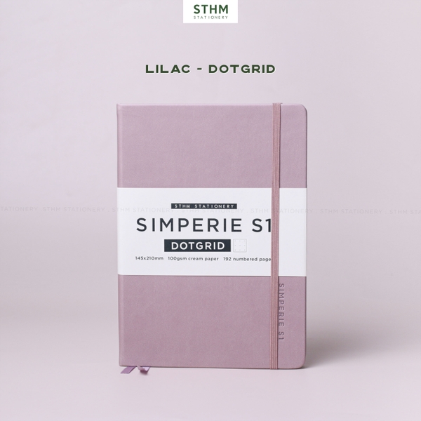 Sổ tay may chỉ bìa cứng PU Simperie S1 A5