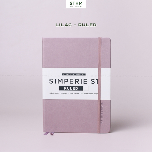 Sổ tay may chỉ bìa cứng PU Simperie S1 A5