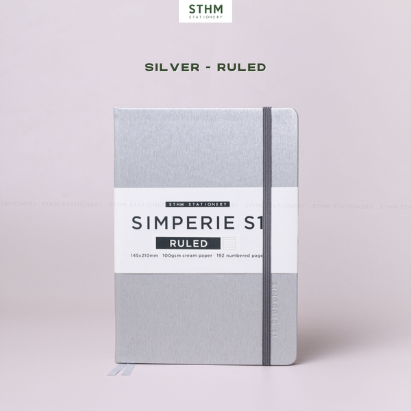 Sổ tay may chỉ bìa cứng PU Simperie S1 A5