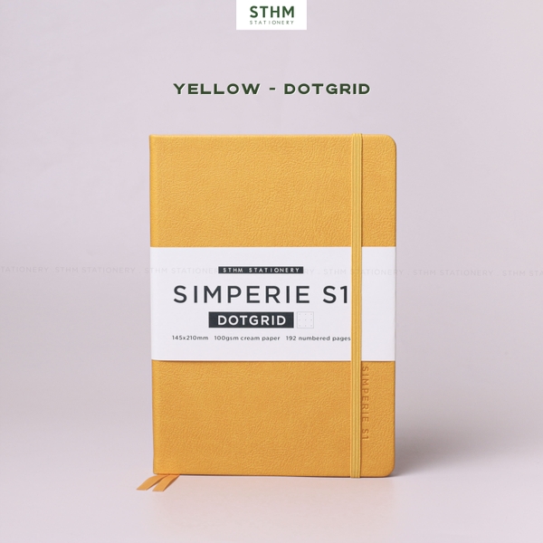 Sổ tay may chỉ bìa cứng PU Simperie S1 A5