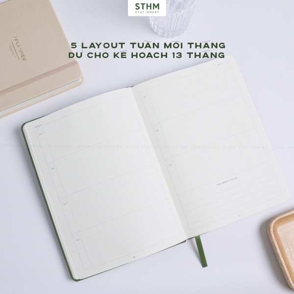 XPLANNER 2027 - Sổ tay lập kế hoạch 13 tháng