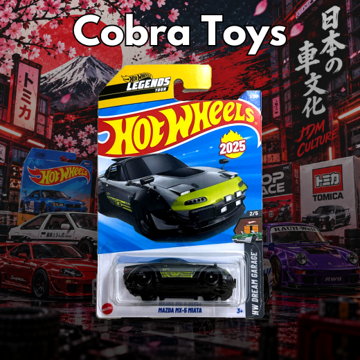MAZDA MX-5 MIATA - HYW18 - Cobra Toys - Hot Wheels - Xe mô hình tỉ lệ 1:64
