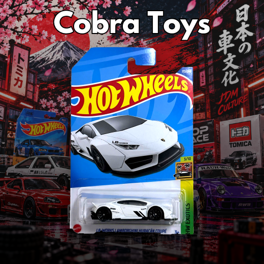 LB-WORKS LAMBORGHINI HURACAN COUPE - HCT97 - Cobra Toys - Hot Wheels - Xe mô hình tỉ lệ 1:64