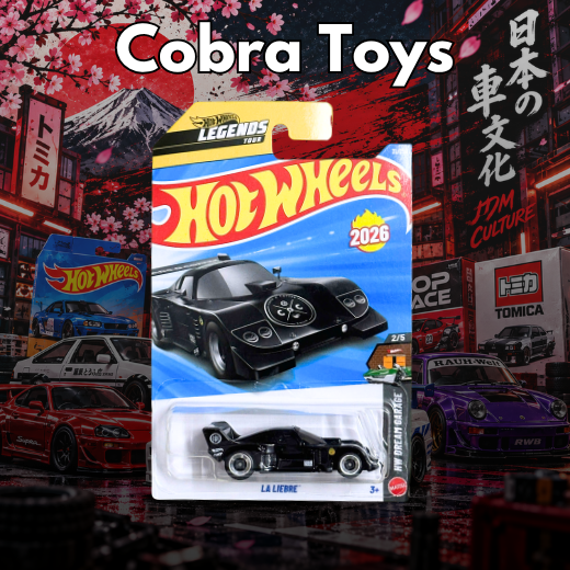 La Liebre HW Dream Garage - JJH36-N7C5 - Cobra Toys - Hot Wheels - Xe mô hình tỉ lệ 1:64