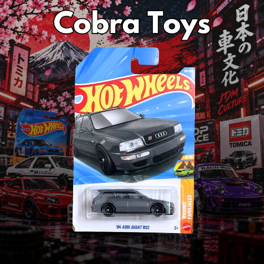 '94 Audi Avant RS2 - JJK18-N7C5 - Cobra Toys - Hot Wheels - Xe mô hình tỉ lệ 1:64