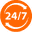 Hỗ trợ 24/7