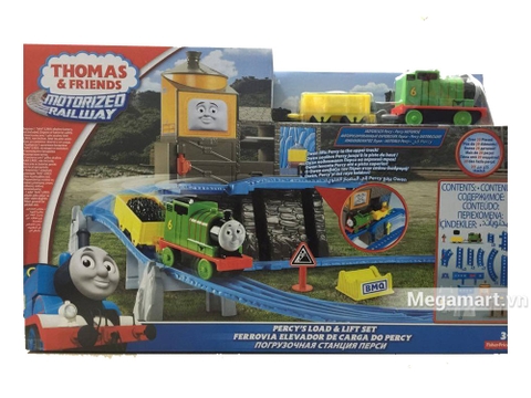 Thomas and Friends Bộ đường ray vận chuyển hàng bằng thang máy Percy - ảnh bìa sản phẩm