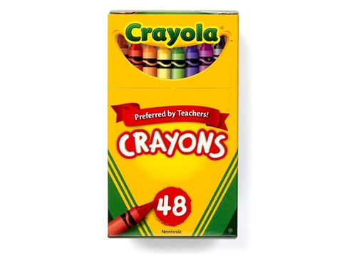 Hình ảnh vỏ hộp bộ Crayola Bút sáp 48 màu