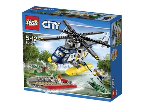 Hình ảnh bô ghép hình Lego City 60067 - Trực Thăng Truy Đuổi