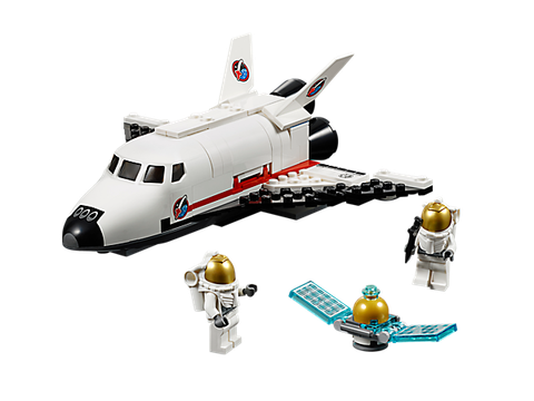 Các chi tiết có trong bộ xếp hình Lego City 60078 - Tàu con thoi tiện ích