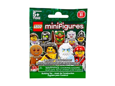 Túi đựng 1 mô hình trong Lego Minifigures 71002 - Nhân vật Lego số 11