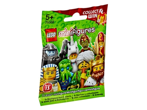 Hình ảnh túi đựng bên ngoài sản phẩm Lego Minifigures 71008 - Nhân vật LEGO số 13