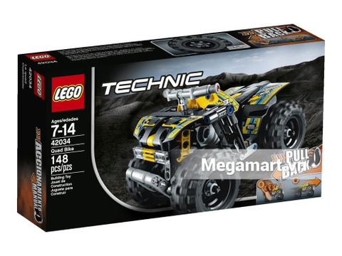 Hình ảnh vỏ hộp bộ Lego Technic 42034 - Quad Bike