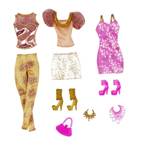 Các chi tiết có trong Đồ chơi búp bê Barbie Bộ sưu tập ngọt ngào