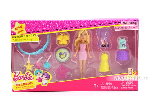 Barbie Bộ sưu tập thời trang búp bê tí hon - độc đáo và hiện đại