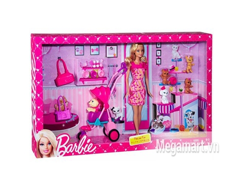 Hình ảnh bên ngoài sản phẩm Barbie Cửa Hàng Thú Cưng