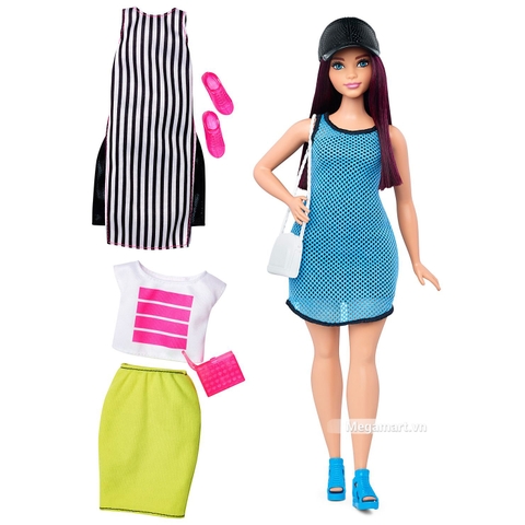 Barbie Fashionistas - Quần áo thể thao dạo phố gồm nhiều chi tiết đẹp