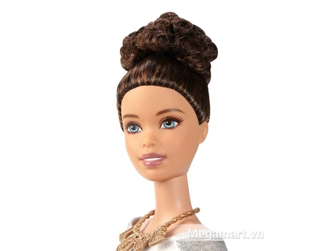 Đồ chơi Barbie Fashionistas - Váy caro tím giúp tìm ra phong cách thời trang của bé