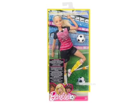 Barbie Made To Move cầu thủ bóng đá-DVF69 - Cách thức đóng hộp sản phẩm