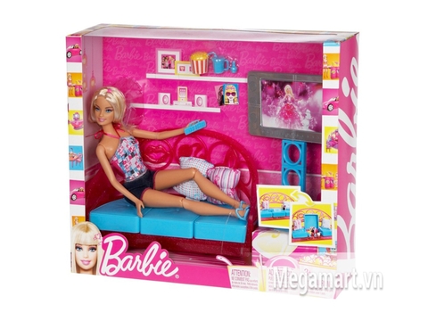 Hình ảnh vỏ ngoài Barbie Phòng giải trí tại gia