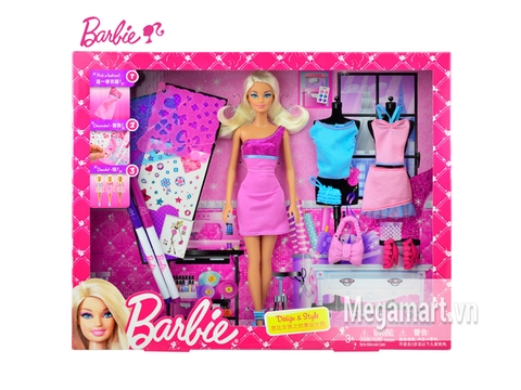 Hình ảnh bên ngoài Barbie Vui thiết kế cùng Barbie