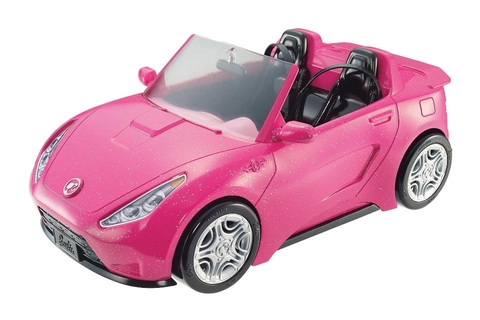 Barbie Xe hơi - Chiếc xe hơi mui trần được thiết kế tinh xảo như một chiếc xe thật