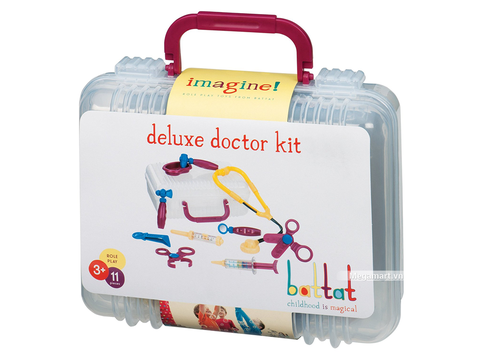 Battat Bộ đồ chơi bác sĩ - Vỏ hộp sản phẩm Battat