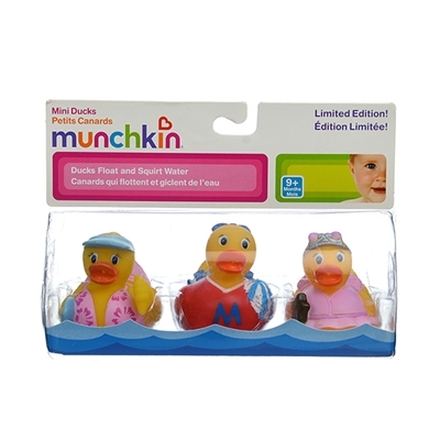Hình ảnh vỏ hộp bộ Munchkin Bộ 3 vịt bé gái