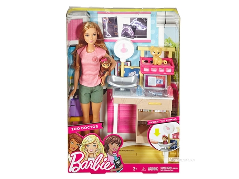 Barbie Bác sĩ sở thú - Vỏ hộp sản phẩm