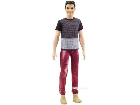 Barbie Fashionistas Ken - Ryan trang phục phối màu - Trong trang phục đơn giản