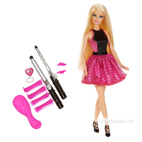 Barbie Búp bê tạo kiểu tóc - Các chi tiết của bộ đồ chơi