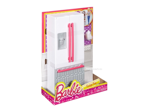 Hình ảnh vỏ hộp bộ Barbie Nội thất nhà bếp - Tủ lạnh