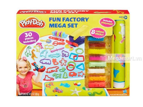 Play-Doh B3087 - Khuôn tạo hình ngộ nghĩnh - Hình ảnh vỏ hộp