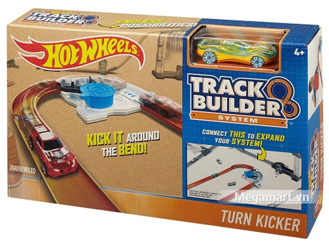 Vỏ hộp thiết kế đẹp mắt của Hot Wheels Phụ kiện đường đua - Đường cua
