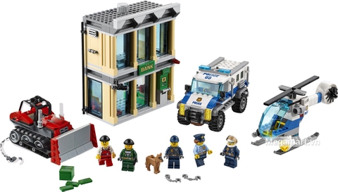 Các mô hình ấn tượng trong bộ Lego City 60140 - Xe ủi vượt ngục