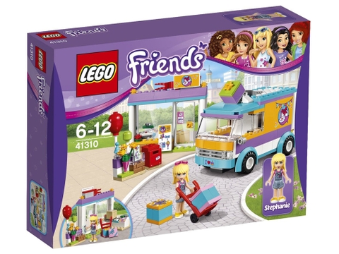Hình ảnh vỏ hộp bộ Lego Friends 41310 - Dịch vụ giao hàng quà tặng Heartlake