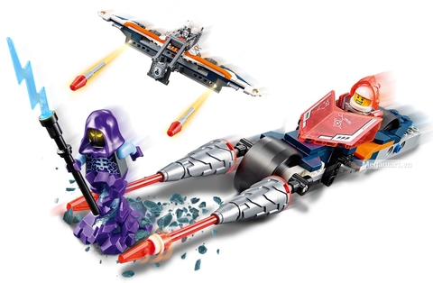 Các mô hình ấn tượng trong bộ Lego Nexo Knights 70348 - Trường thương đấu của Lance