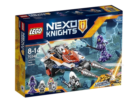 Hình ảnh vỏ hộp bộ Lego Nexo Knights 70348 - Trường thương đấu của Lance