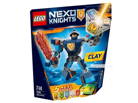 Lego Nexo Knights 70362 - Chiến Giáp Clay giá rẻ