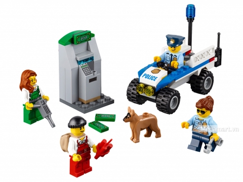 Các mô hình ấn tượng trong bộ Lego City 60136 - Bộ cảnh sát khởi đầu