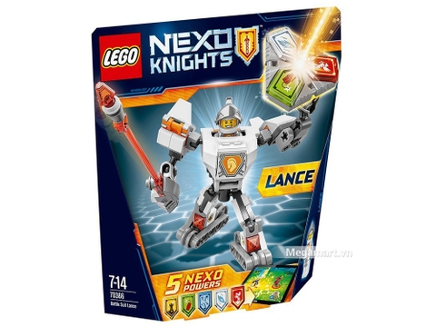 Lego Nexo Knights 70366 - Chiến Giáp Lance tham gia các trận chiến với độ khó cao hơn
