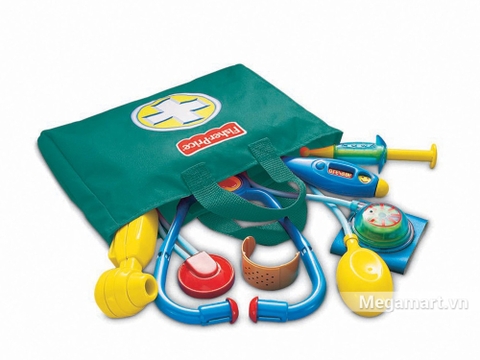 Fisher Price Bộ đồ chơi bác sĩ có chi tiết sinh động, đảm bảo an toàn