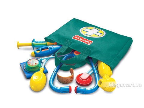 Chi tiết bộ sản phẩm Fisher Price Bộ đồ chơi bác sĩ