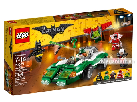 Hình ảnh vỏ hộp bộ Lego Batman Movie 70903 - Thách thức của Riddler