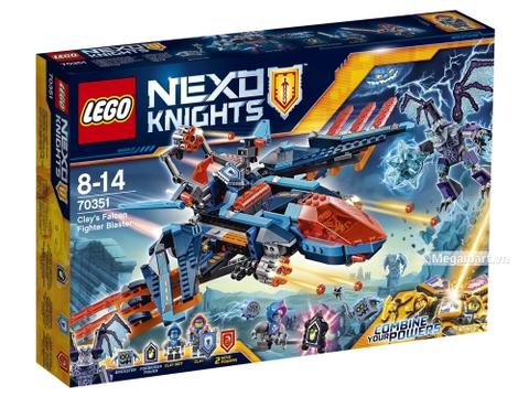 Hình ảnh vỏ hộp bộ Lego Nexo Kinights 70351 - Cỗ máy đại bàng của Clay
