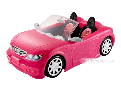 Barbie Xe hơi mui trần - Chiếc xe hơi mui trần được thiết kế tinh xảo như một chiếc xe thật