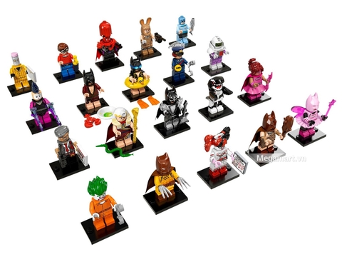 Bộ sưu tập 20 nhân vật của Lego Minifigures 71017 - Nhân Vật Lego Batman
