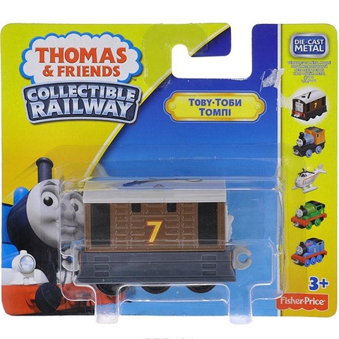 Vỏ hộp sản phẩm Thomas & Friends Bộ sưu tập tàu lửa Thomas - Toby