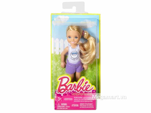 Barbie Chelsea Ngủ ở nhà bạn - Vỏ hộp sản phẩm
