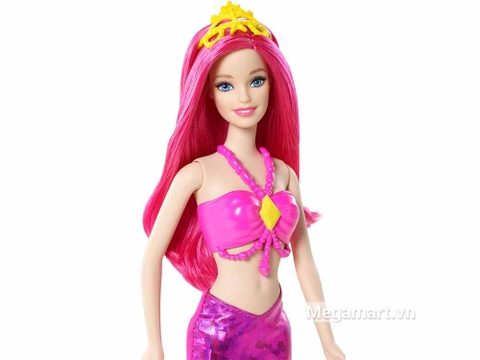 Barbie Nàng tiên cá xanh với trang phục thời trang